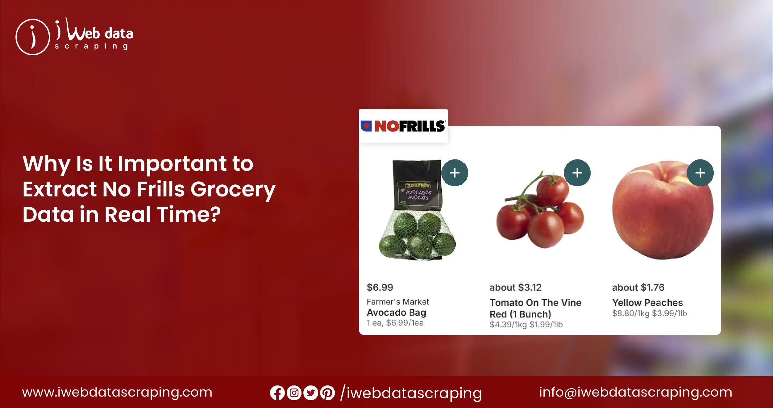 Why Is It Important to Extract No Frills Grocery Data in Real Time